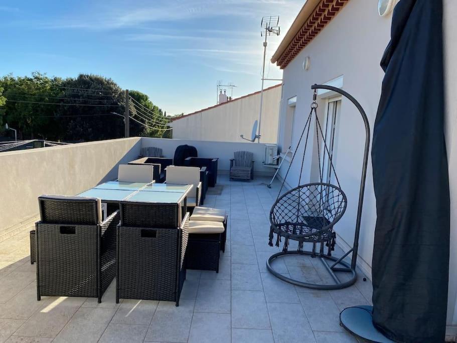 Belle Maison 100m2 Avec Terrasse Et Parking Prive Béziers
